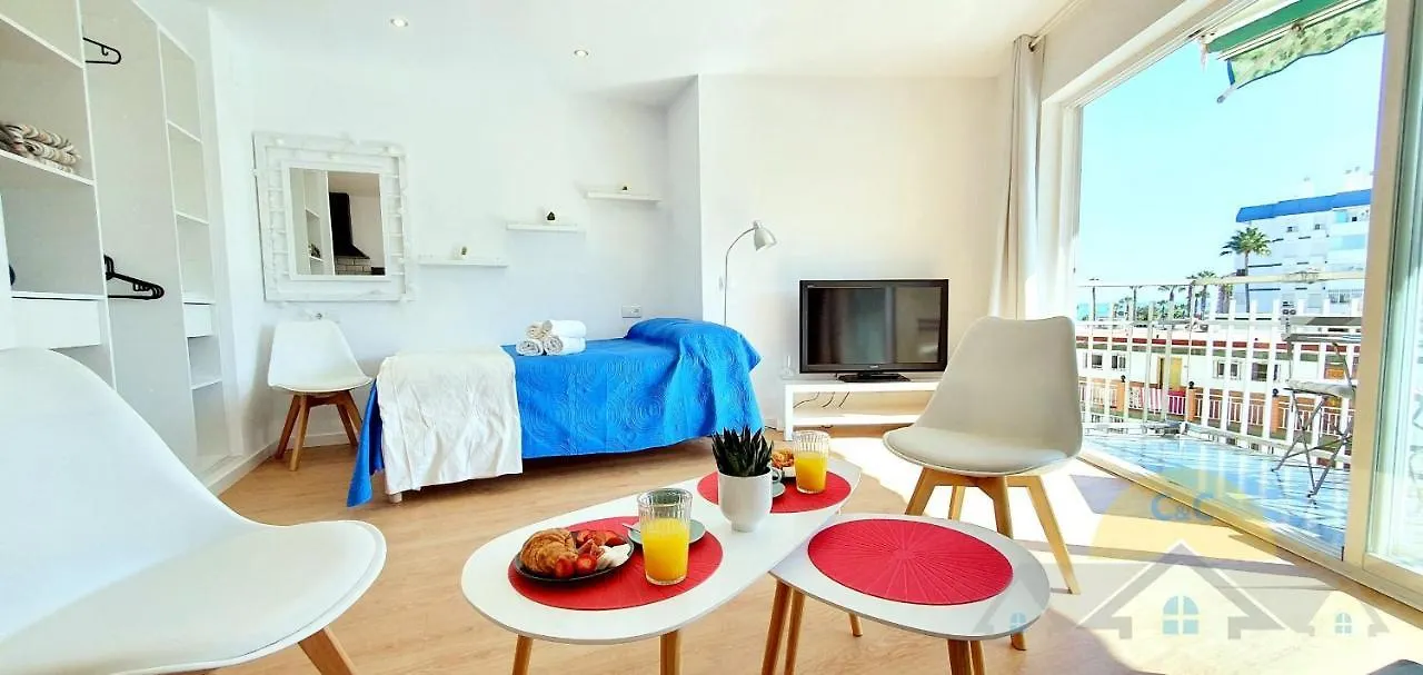 Estudio -Los Maites 2- Vistas al Mar - Benalmádena Apartamento